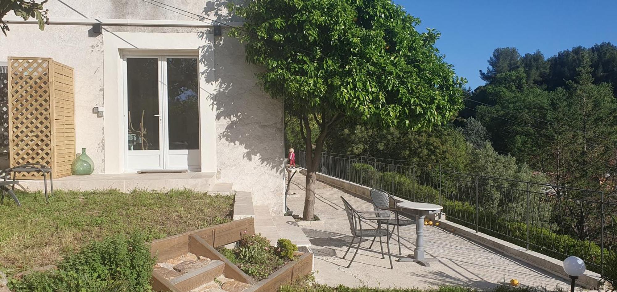 Calme Et Vue Panoramique Appartement Pégomas Buitenkant foto